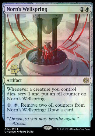 Norn's Wellspring [Phyrexia: All Will Be One Prerelease Promos] | Exor Games Dartmouth