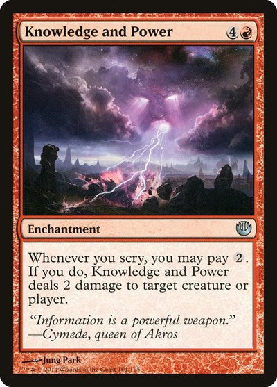 Knowledge and Power [Journey into Nyx] | Exor Games Dartmouth