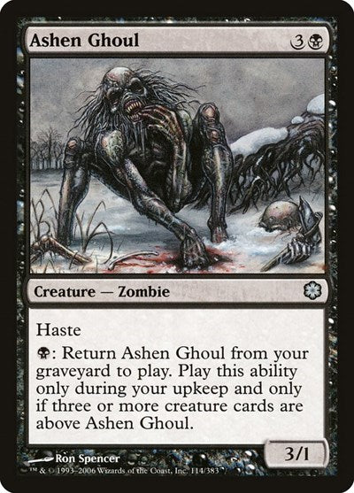 Ashen Ghoul [Coldsnap Theme Decks] | Exor Games Dartmouth