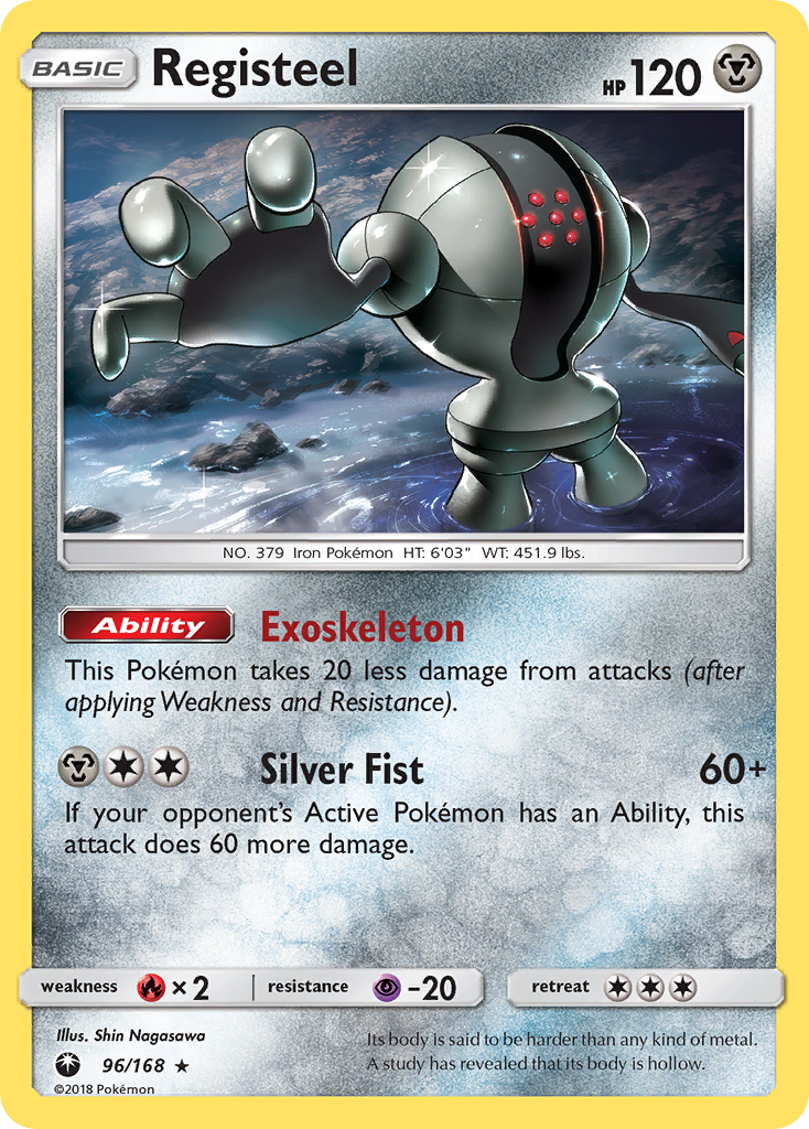 Registeel (96/168) [Sun & Moon: Celestial Storm] | Exor Games Dartmouth