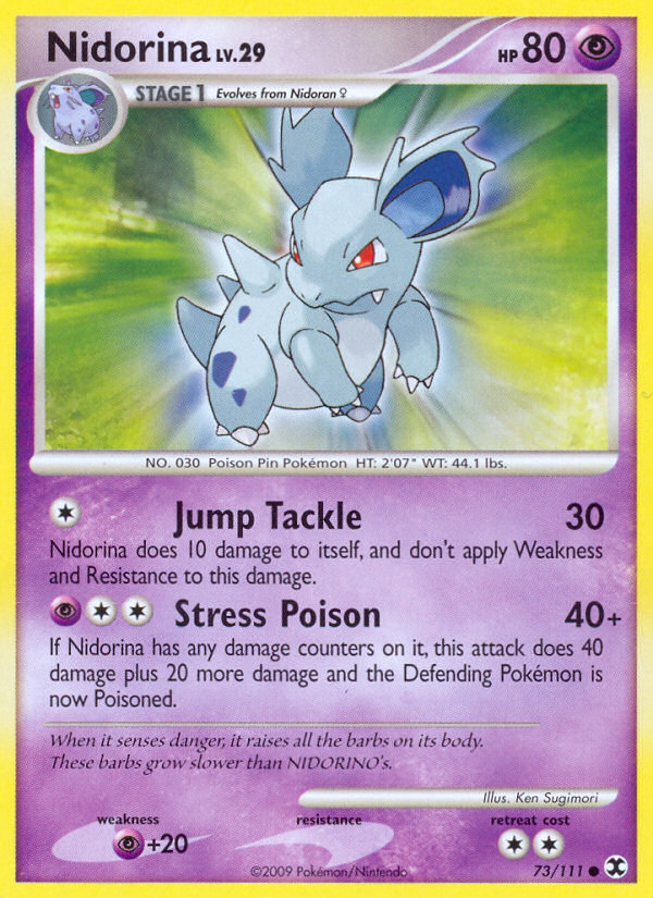 Nidorina (73/111) [Platinum: Rising Rivals] | Exor Games Dartmouth