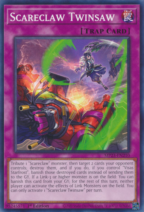 Scareclaw Twinsaw [MP23-EN210] Common | Exor Games Dartmouth