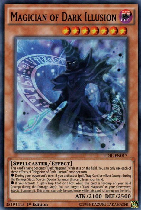 Magician of Dark Illusion [TDIL-EN017] Super Rare | Exor Games Dartmouth