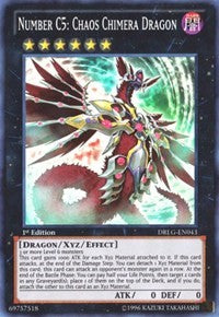 Number C5: Chaos Chimera Dragon [DRLG-EN043] Super Rare | Exor Games Dartmouth