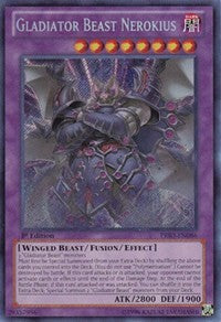 Gladiator Beast Nerokius [PRIO-EN086] Secret Rare | Exor Games Dartmouth