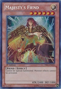 Majesty's Fiend [PRIO-EN034] Secret Rare | Exor Games Dartmouth