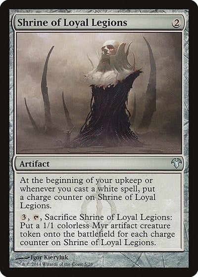 Shrine of Loyal Legions [Modern Event Deck 2014] | Exor Games Dartmouth