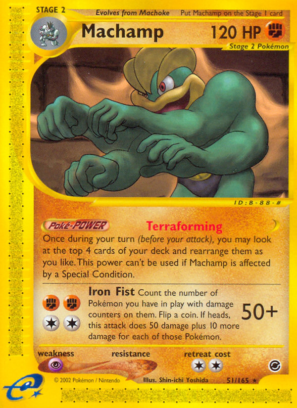 Machamp (51/165) [Expedition: Base Set] | Exor Games Dartmouth