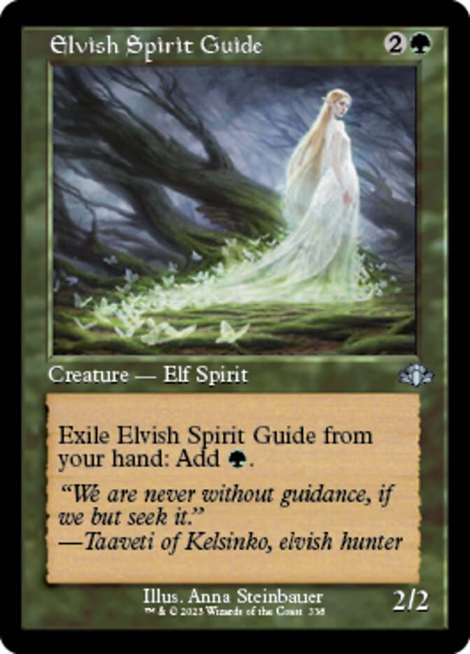 Elvish Spirit Guide (Retro) [Dominaria Remastered] | Exor Games Dartmouth