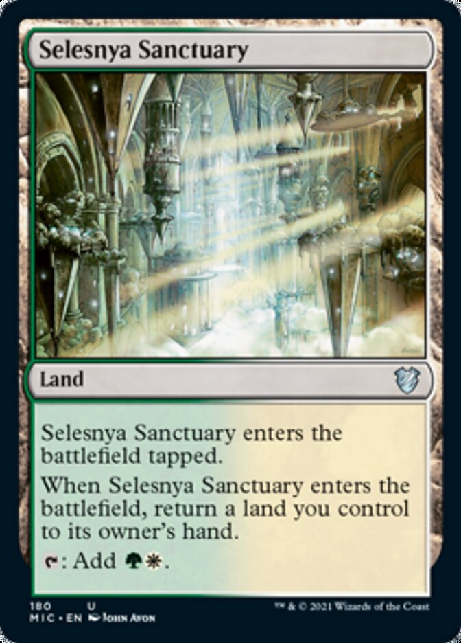 Selesnya Sanctuary [Innistrad: Midnight Hunt Commander] | Exor Games Dartmouth