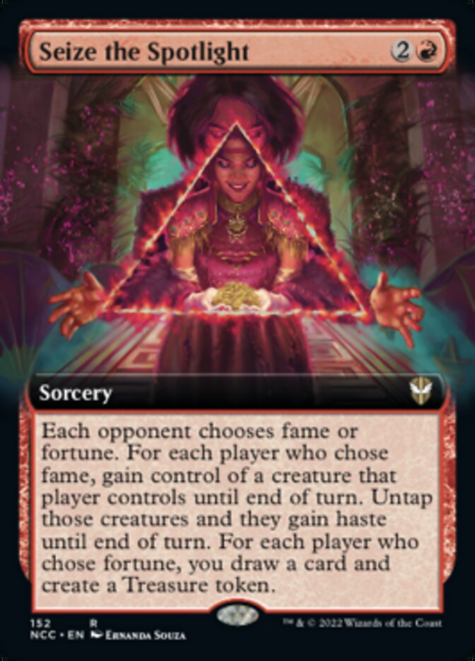 Seize the Spotlight (Extended Art) [Streets of New Capenna Commander] | Exor Games Dartmouth
