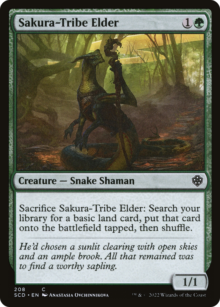 Sakura-Tribe Elder [Starter Commander Decks] | Exor Games Dartmouth