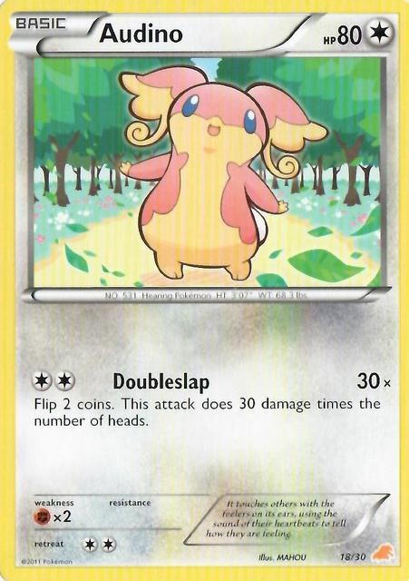 Audino (18/30) [Black & White: Trainer Kit - Excadrill] | Exor Games Dartmouth