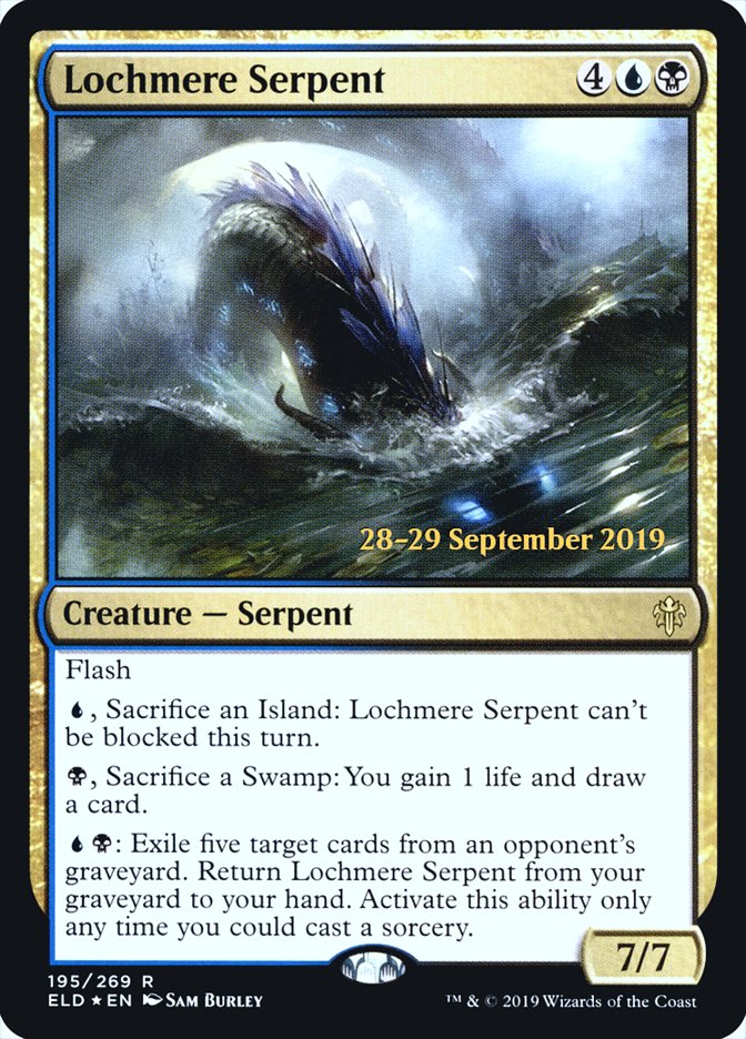 Lochmere Serpent  [Throne of Eldraine Prerelease Promos] | Exor Games Dartmouth