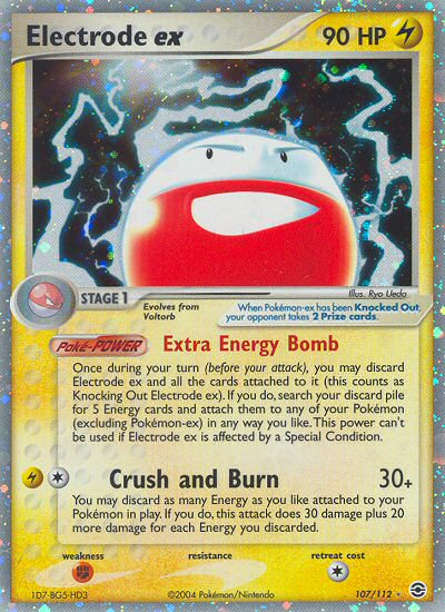 Electrode ex (107/112) [EX: FireRed & LeafGreen] | Exor Games Dartmouth