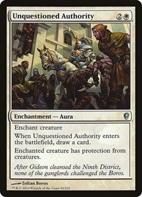 Unquestioned Authority [Conspiracy] | Exor Games Dartmouth