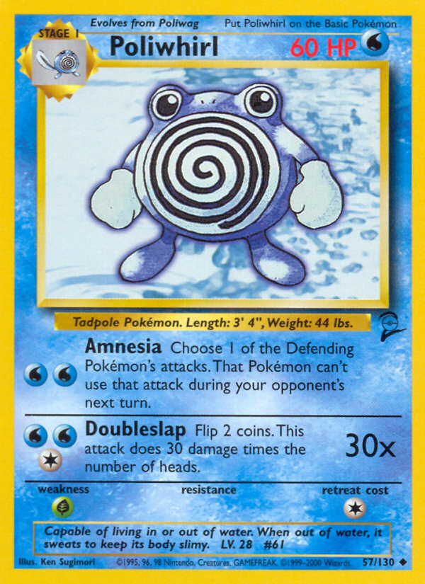 Poliwhirl (57/130) [Base Set 2] | Exor Games Dartmouth