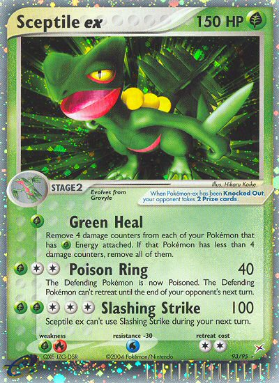 Sceptile ex (93/95) [EX: Team Magma vs Team Aqua] | Exor Games Dartmouth