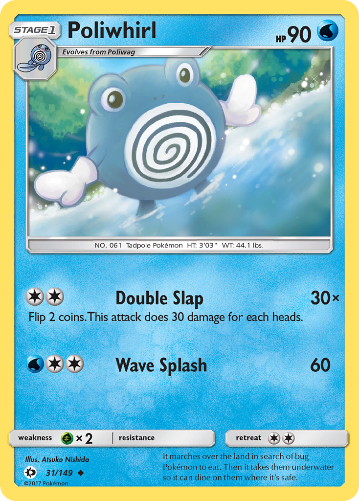 Poliwhirl (31/149) [Sun & Moon: Base Set] | Exor Games Dartmouth