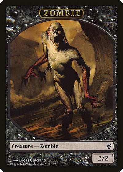 Zombie [Conspiracy Tokens] | Exor Games Dartmouth