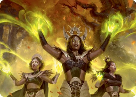 Dawnhart Wardens Art Card [Innistrad: Midnight Hunt Art Series] | Exor Games Dartmouth