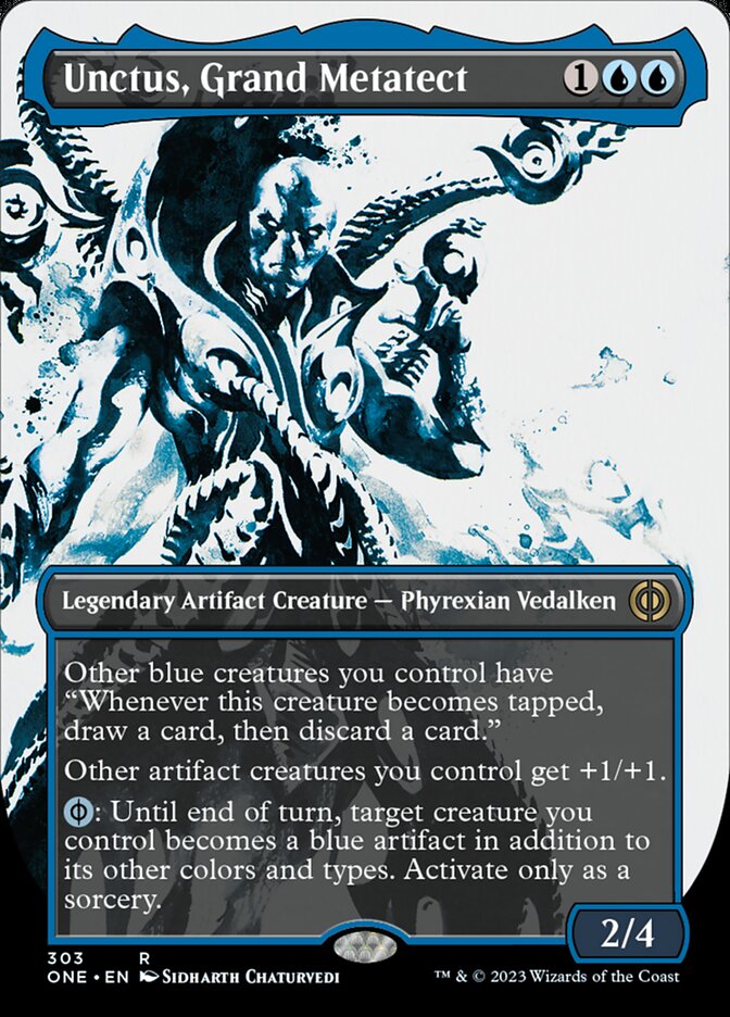 Unctus, Grand Metatect (Borderless Ichor) [Phyrexia: All Will Be One] | Exor Games Dartmouth