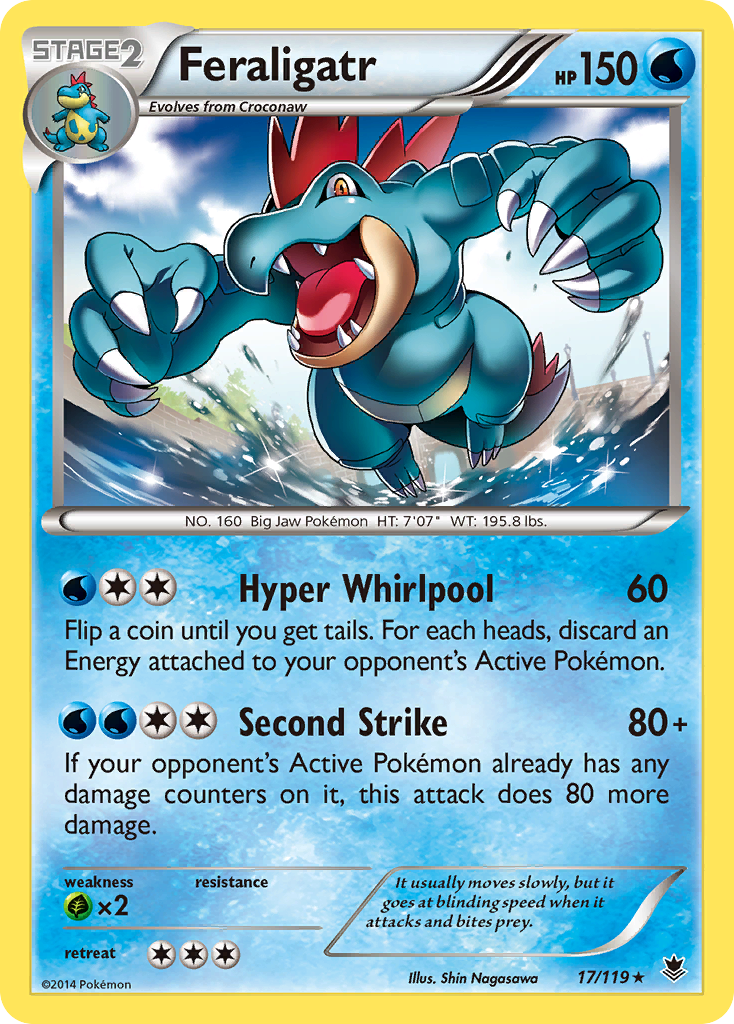 Feraligatr (17/119) [XY: Phantom Forces] | Exor Games Dartmouth