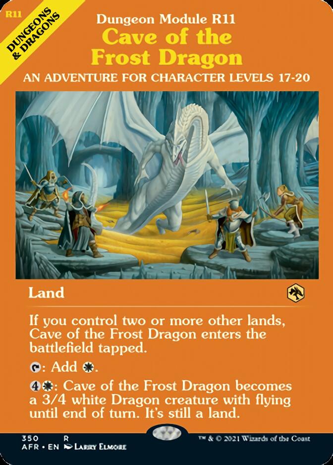 Cave of the Frost Dragon (Dungeon Module) [Dungeons & Dragons: Adventures in the Forgotten Realms] | Exor Games Dartmouth