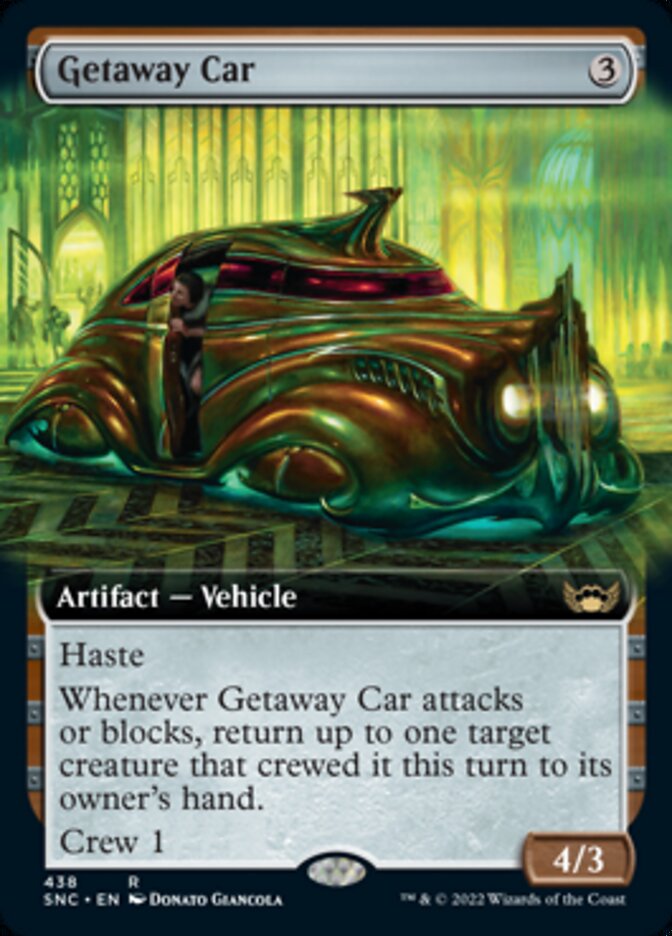 Getaway Car (Extended Art) [Streets of New Capenna] | Exor Games Dartmouth