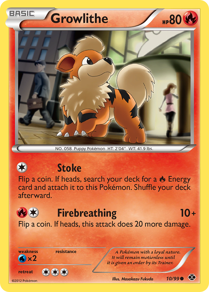 Growlithe (10/99) [Black & White: Next Destinies] | Exor Games Dartmouth