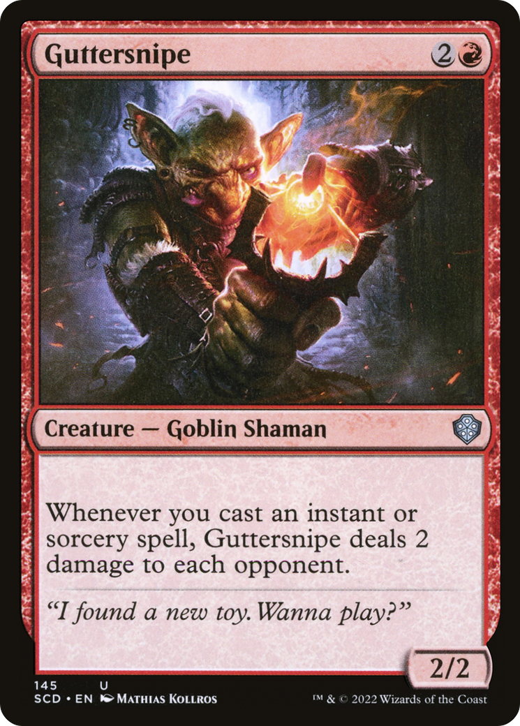Guttersnipe [Starter Commander Decks] | Exor Games Dartmouth