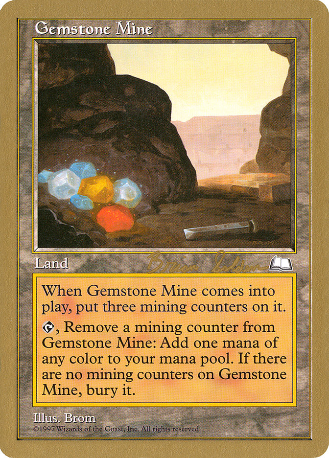 Gemstone Mine (Brian Selden) [World Championship Decks 1998] | Exor Games Dartmouth
