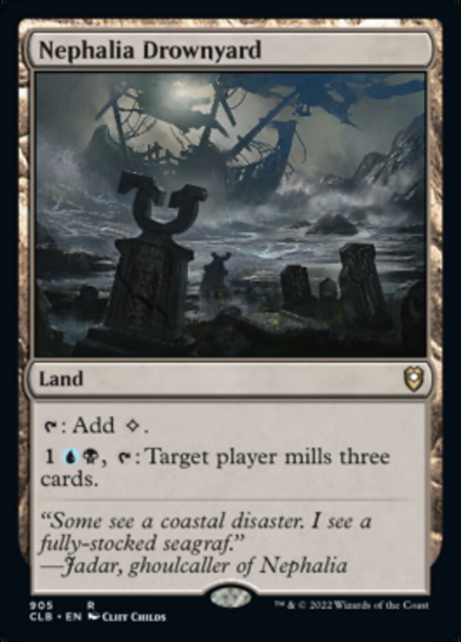 Nephalia Drownyard [Commander Legends: Battle for Baldur's Gate] | Exor Games Dartmouth