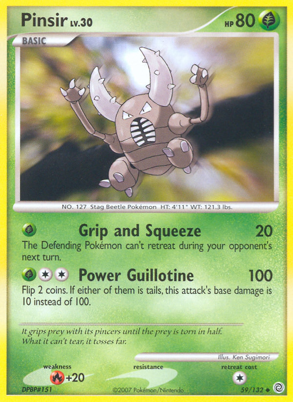 Pinsir (59/132) [Diamond & Pearl: Secret Wonders] | Exor Games Dartmouth
