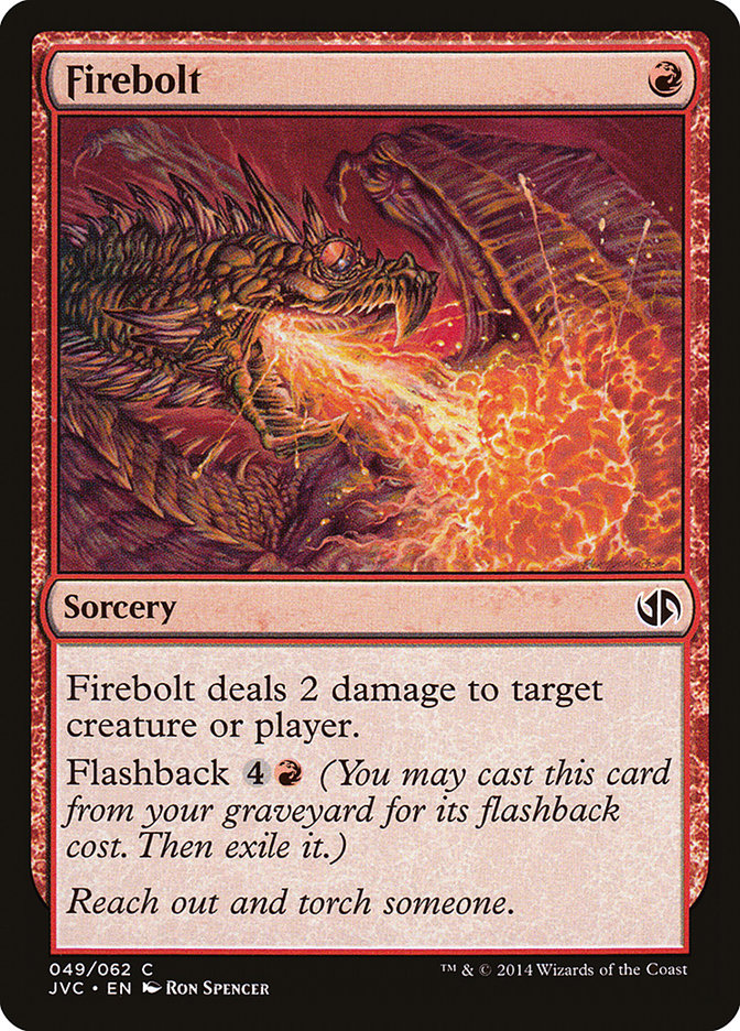 Firebolt [Duel Decks Anthology] | Exor Games Dartmouth