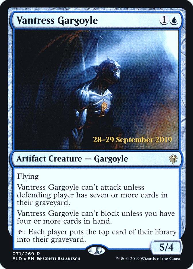 Vantress Gargoyle  [Throne of Eldraine Prerelease Promos] | Exor Games Dartmouth