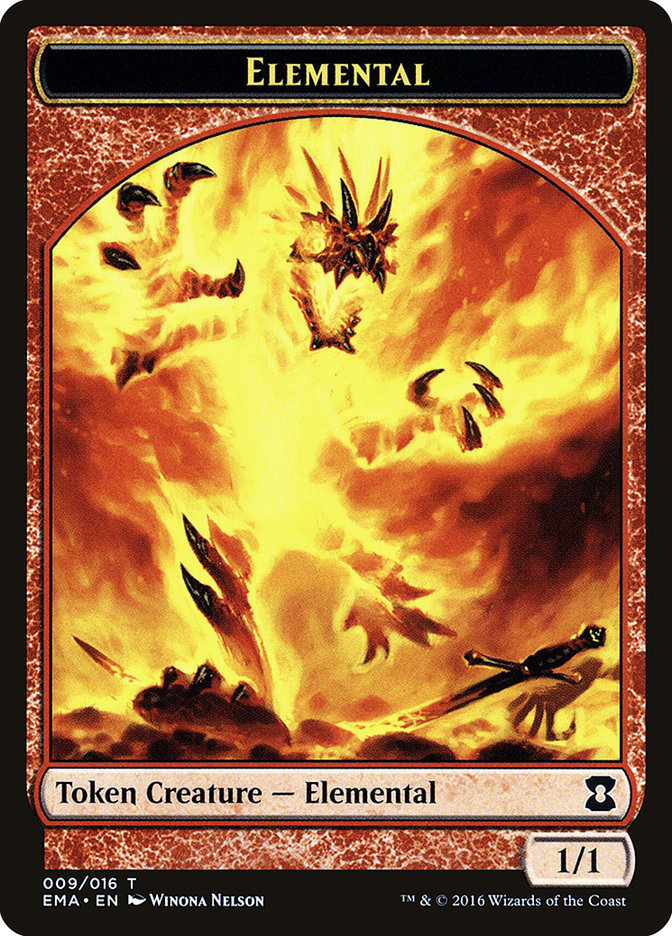 Elemental (009/016) [Eternal Masters Tokens] | Exor Games Dartmouth