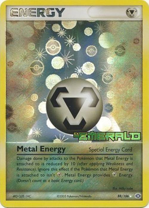 Metal Energy (88/106) (Stamped) [EX: Emerald] | Exor Games Dartmouth