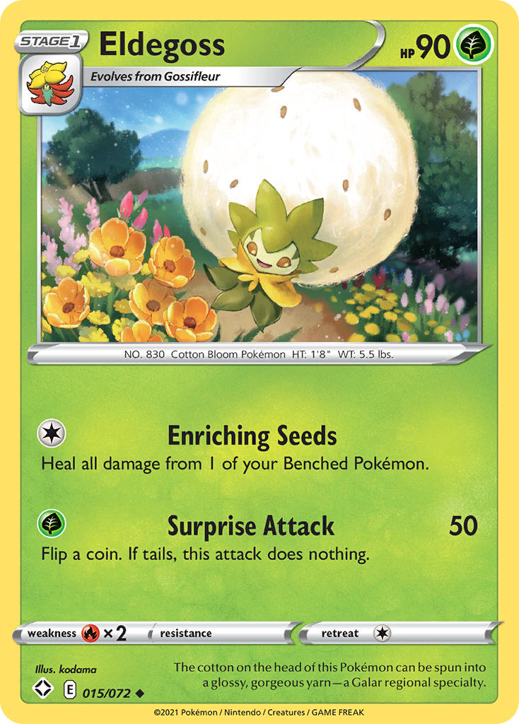 Eldegoss (015/072) [Sword & Shield: Shining Fates] | Exor Games Dartmouth