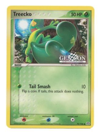 Treecko (70/106) (Gen Con The Best Four Days in Gaming Promo) [EX: Emerald] | Exor Games Dartmouth