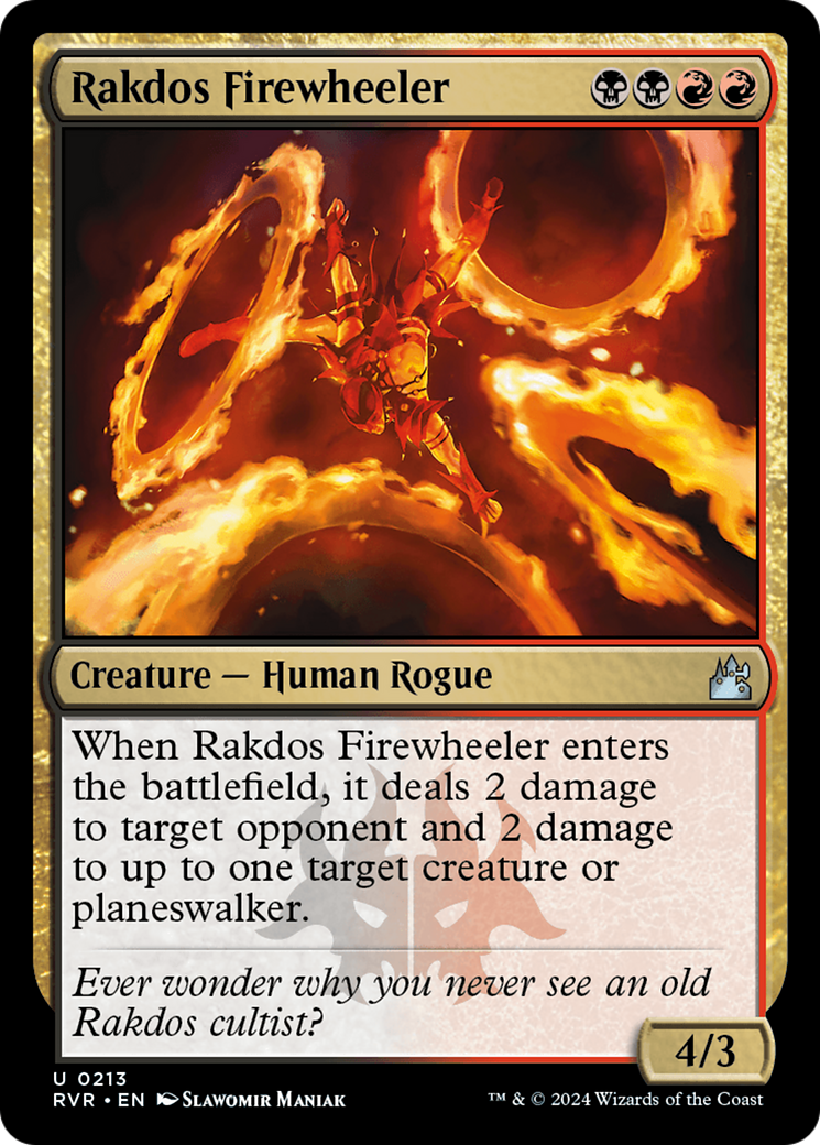 Rakdos Firewheeler [Ravnica Remastered] | Exor Games Dartmouth