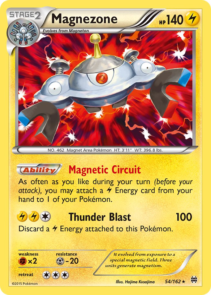 Magnezone (54/162) (Theme Deck Exclusive) [XY: BREAKthrough] | Exor Games Dartmouth