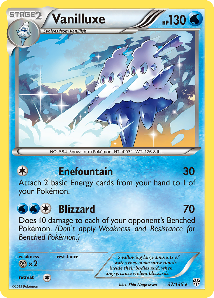 Vanilluxe (37/135) [Black & White: Plasma Storm] | Exor Games Dartmouth