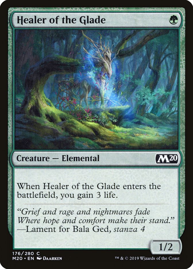 Healer of the Glade [Core Set 2020] | Exor Games Dartmouth