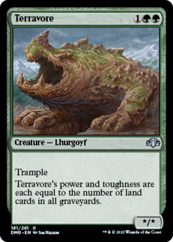 Terravore [Dominaria Remastered] | Exor Games Dartmouth