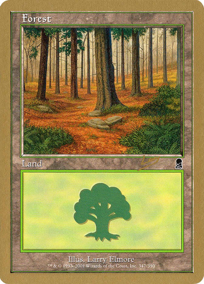 Forest (rl347) (Raphael Levy) [World Championship Decks 2002] | Exor Games Dartmouth
