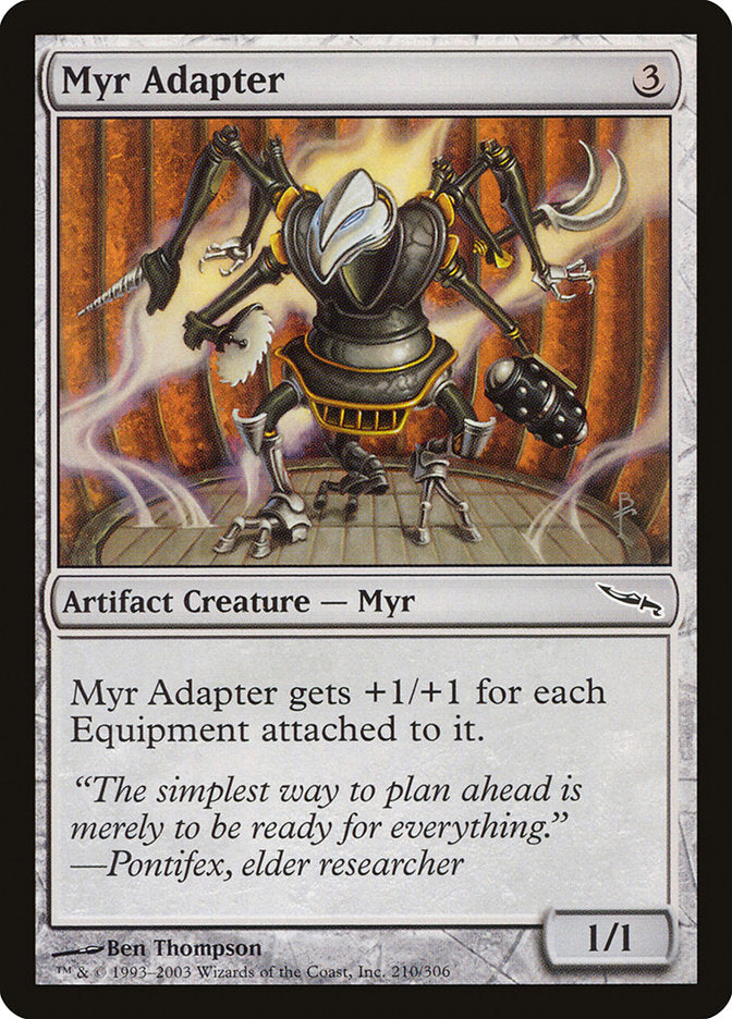 Myr Adapter [Mirrodin] | Exor Games Dartmouth