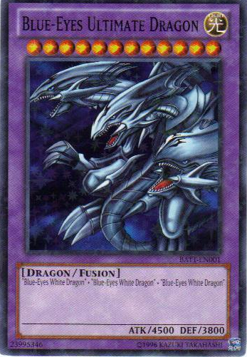 Blue-Eyes Ultimate Dragon [BATT-EN001] Starfoil Rare | Exor Games Dartmouth