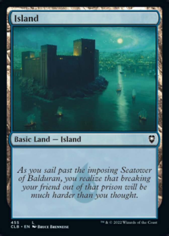 Island (455) [Commander Legends: Battle for Baldur's Gate] | Exor Games Dartmouth