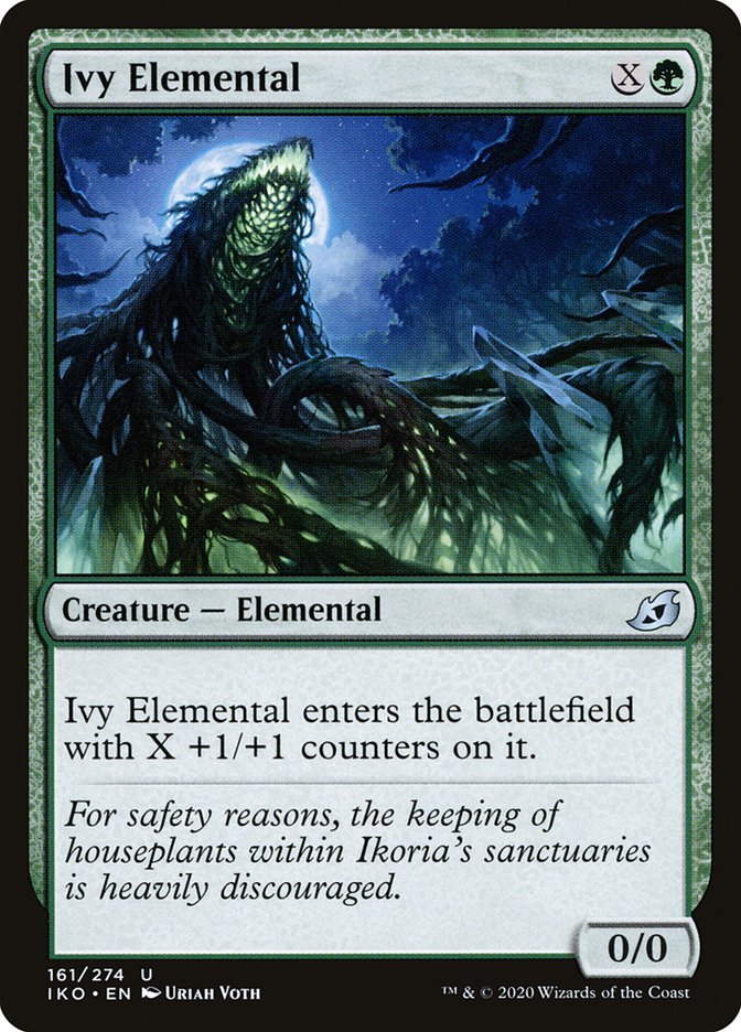 Ivy Elemental [Ikoria: Lair of Behemoths] | Exor Games Dartmouth